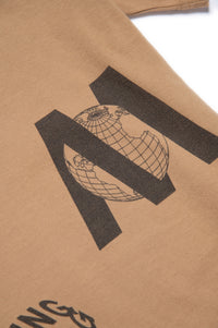 Print T-shirt - Natural Beige