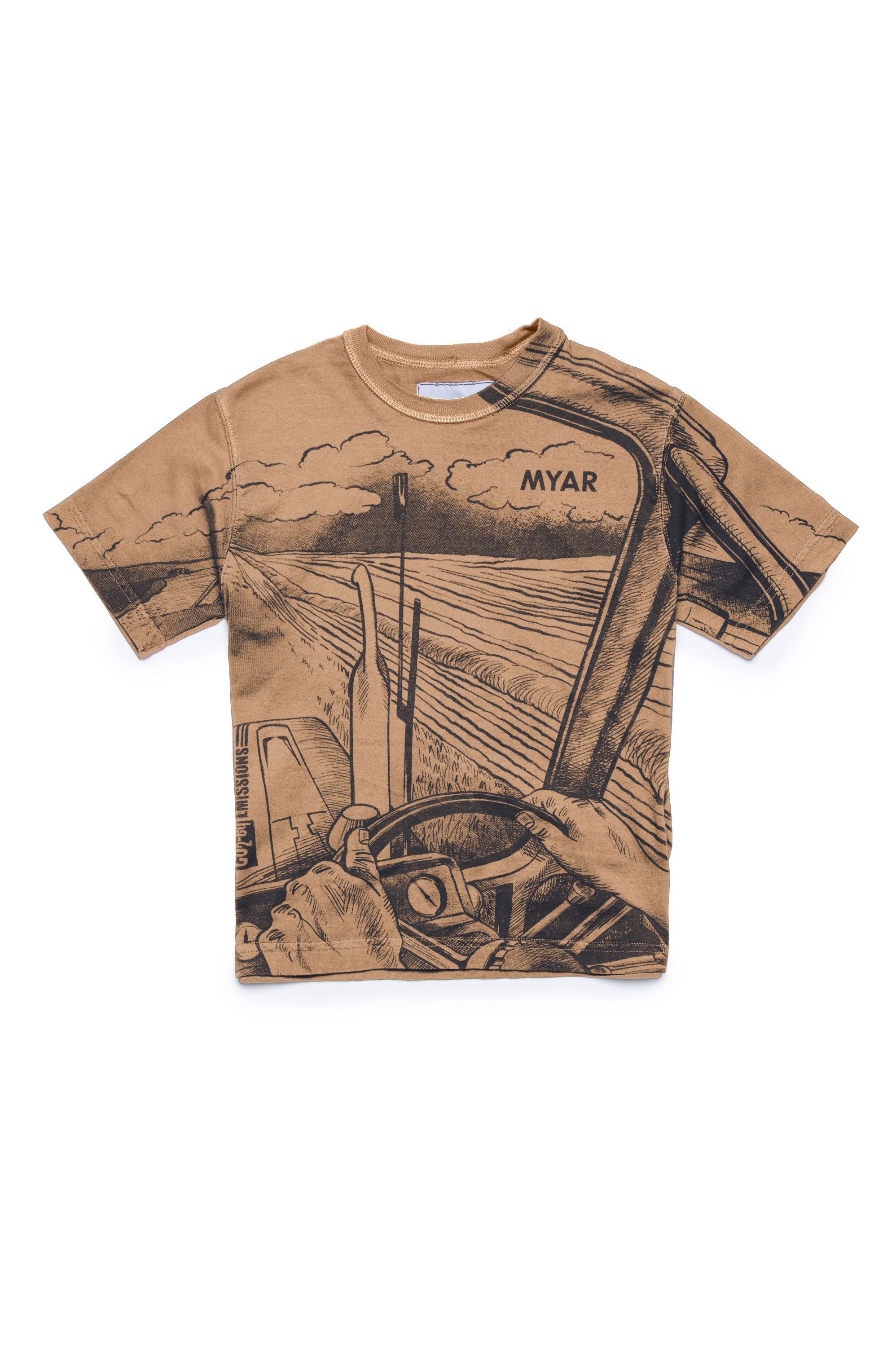 Natural Beige T-shirts - Natural Beige