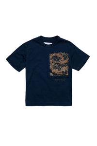 T-shirt à imprimé - Space Blue
