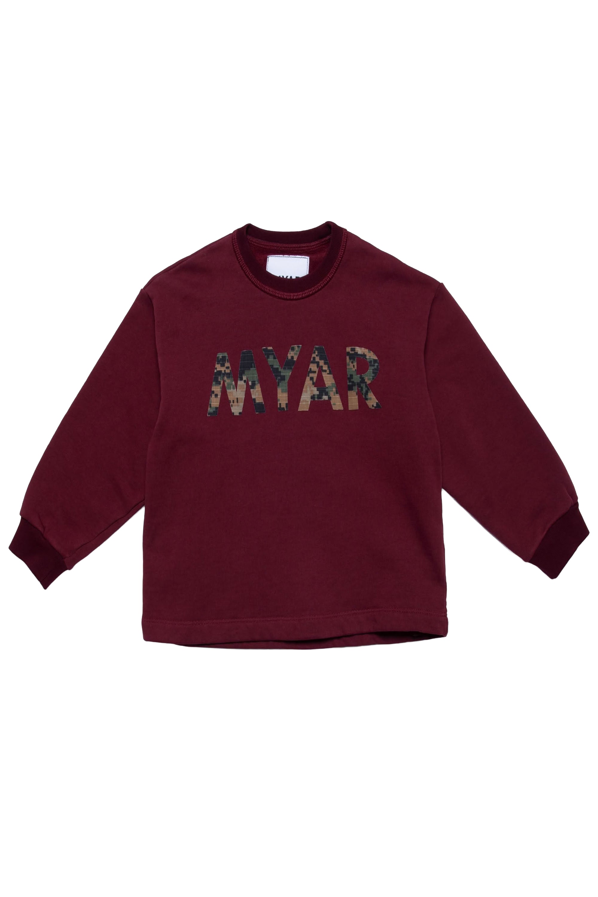 Printed sweatshirt - Burgundy