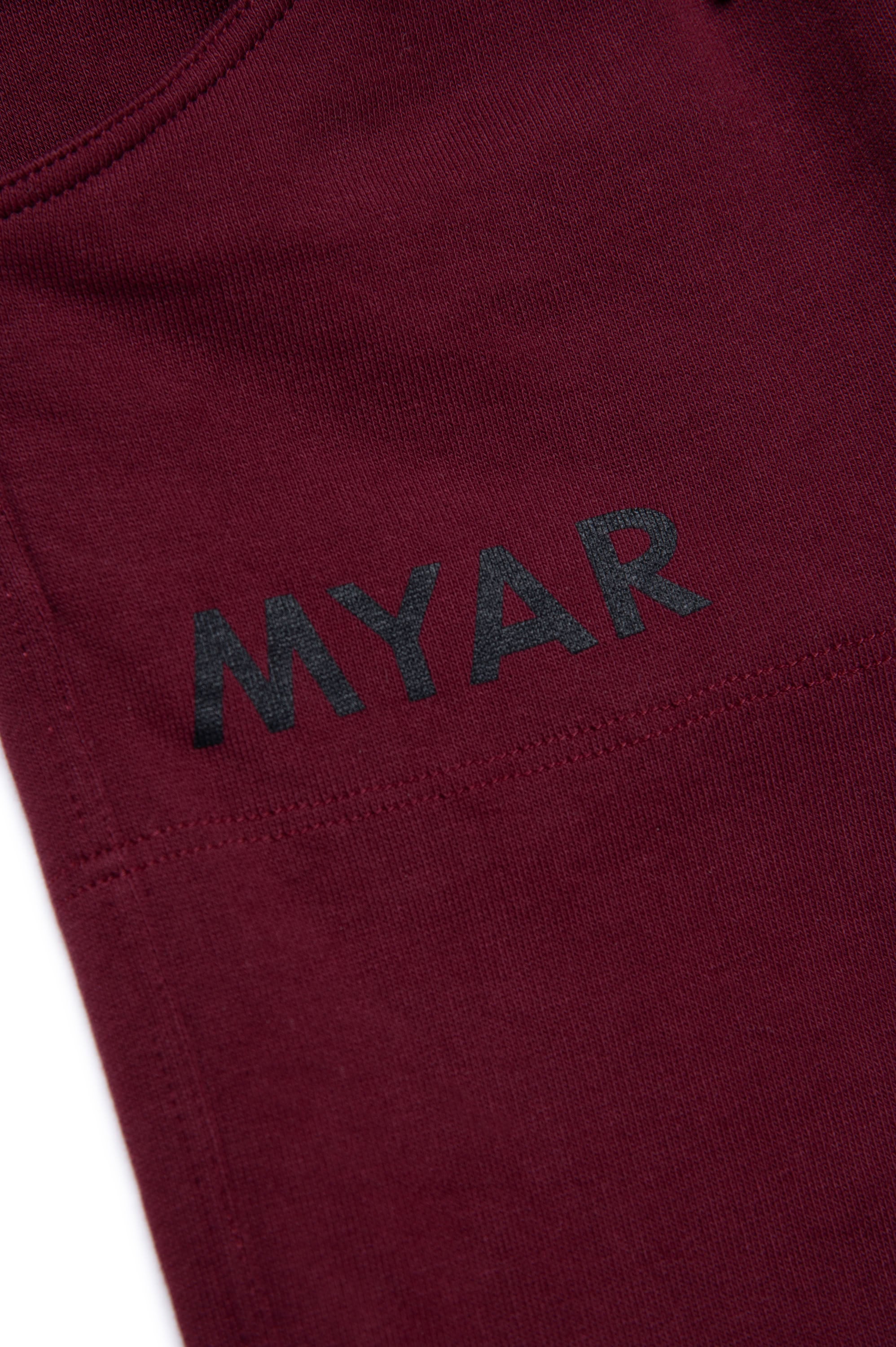 Burgundy Pantalon - Burgundy