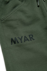 Printed tracksuit trousers - Army Green