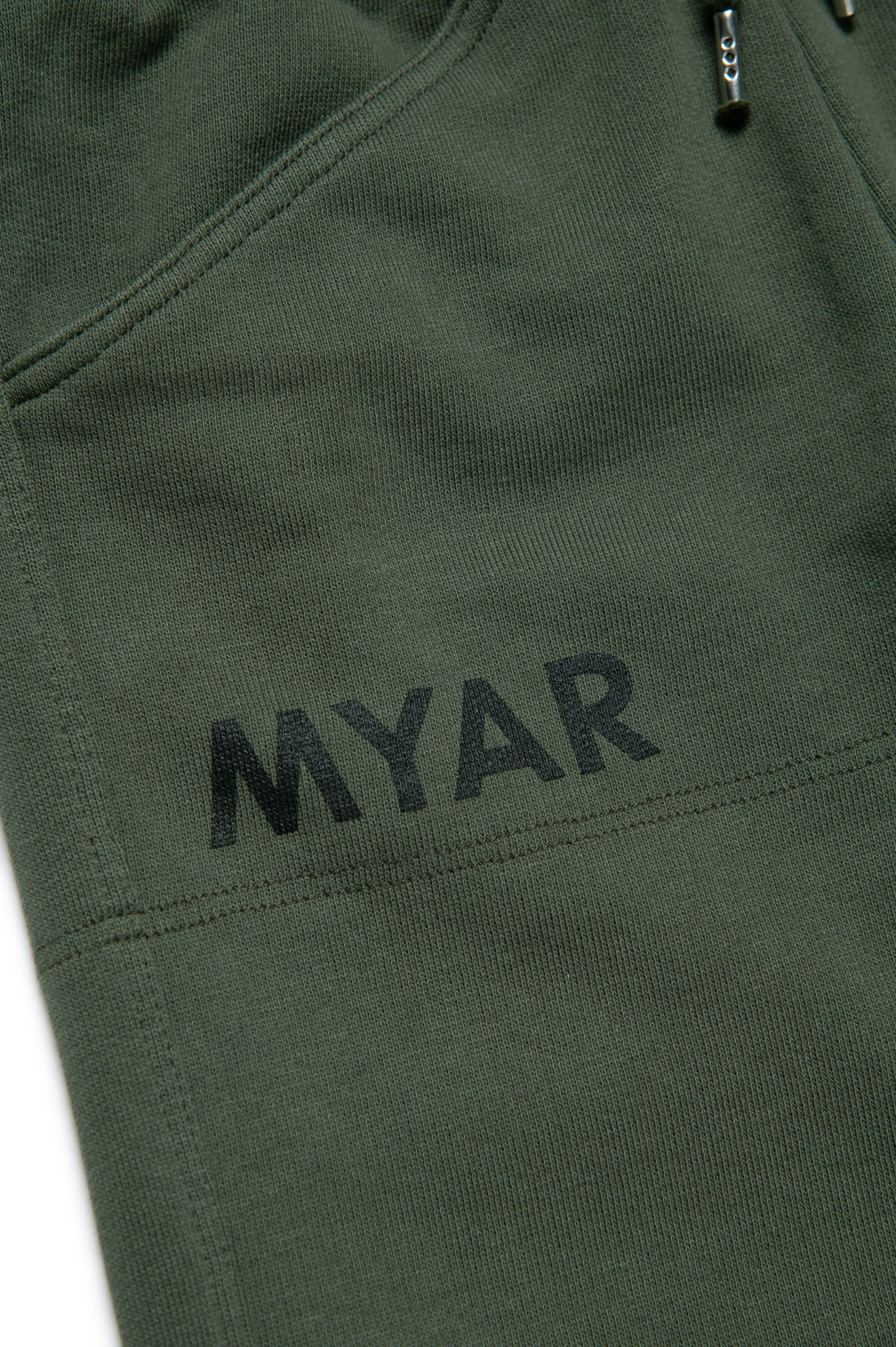 Printed tracksuit trousers - Army Green