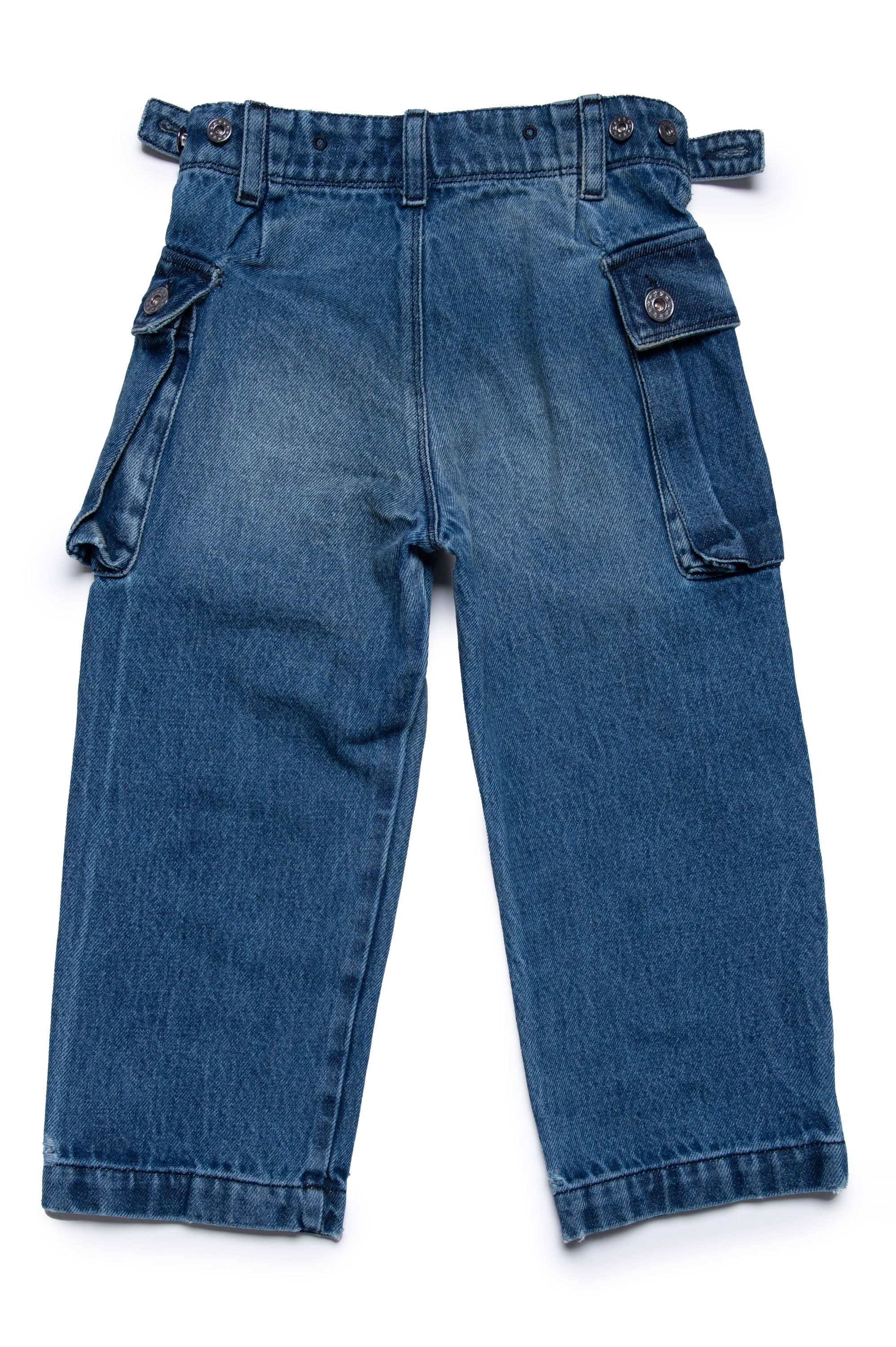 Pantalon délavé en denim - Denim