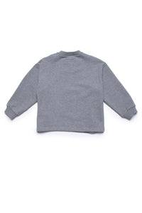 Printed sweatshirt - Silver Grey Melange