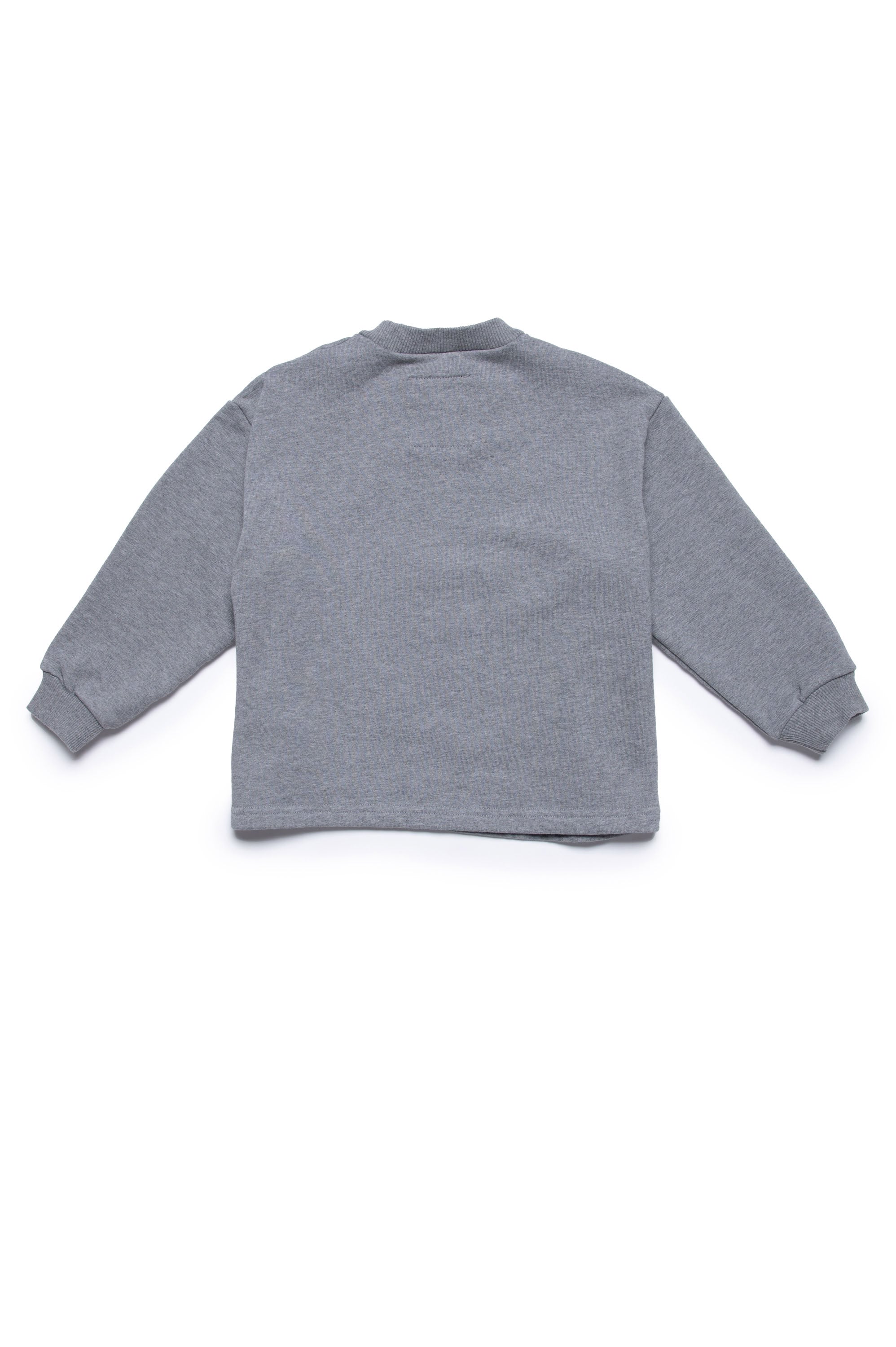 Printed sweatshirt - Silver Grey Melange