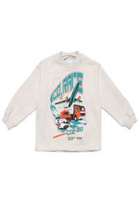 Sweatshirt à impression - Oat White