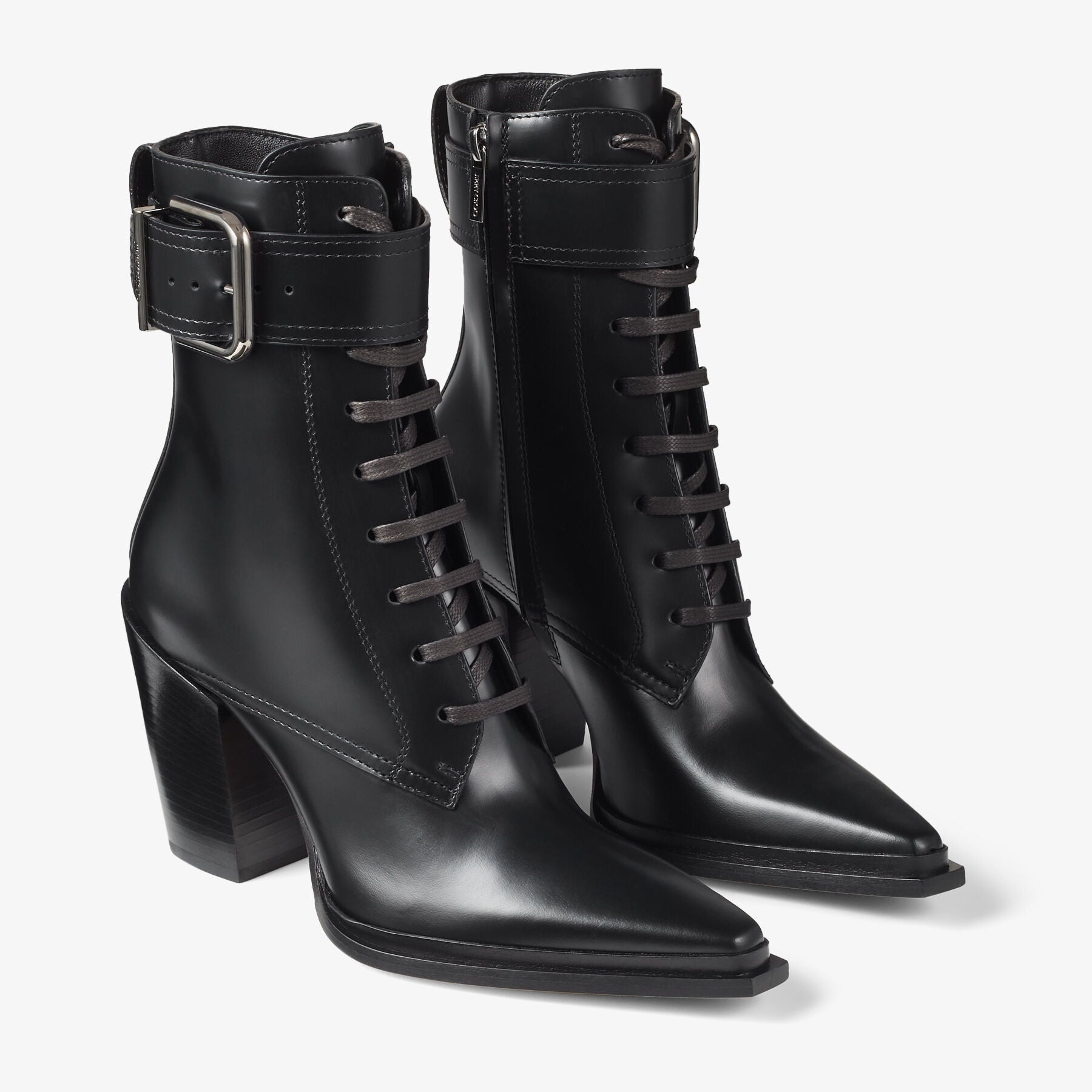 Bottines Myos 80 en cuir - Black