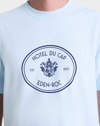T-shirt Eden Crest avec écusson - Ciel