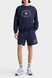 Eden Crest Sweatshirt with embroidery - Dark Navy