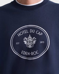 Eden Crest Sweatshirt with embroidery - Dark Navy