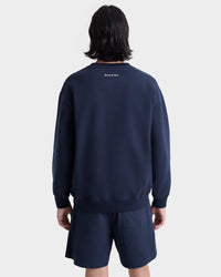 Eden Crest Sweatshirt with embroidery - Dark Navy