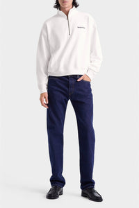 Pull à col zippé Eden Crest - Blanc