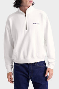 Sweatshirt Eden Crest à broderie - White