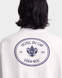 Sweatshirt Eden Crest à broderie - White