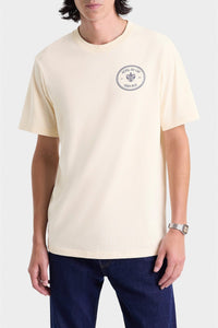 T-shirt Kennedy Crest à impression - Cream