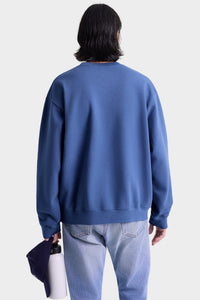 BH Riding Club Crewneck - Pier Blue & Ecru