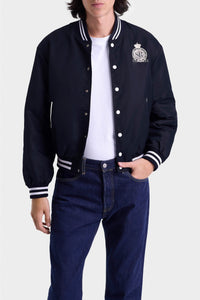 Veste bomber Varsity - Dark Navy