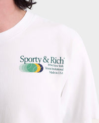 T-shirt Invitational - Blanc/Vert forêt