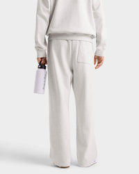 Pantalon de survêtement large Yale Classic - Gris chiné/Bleu marine