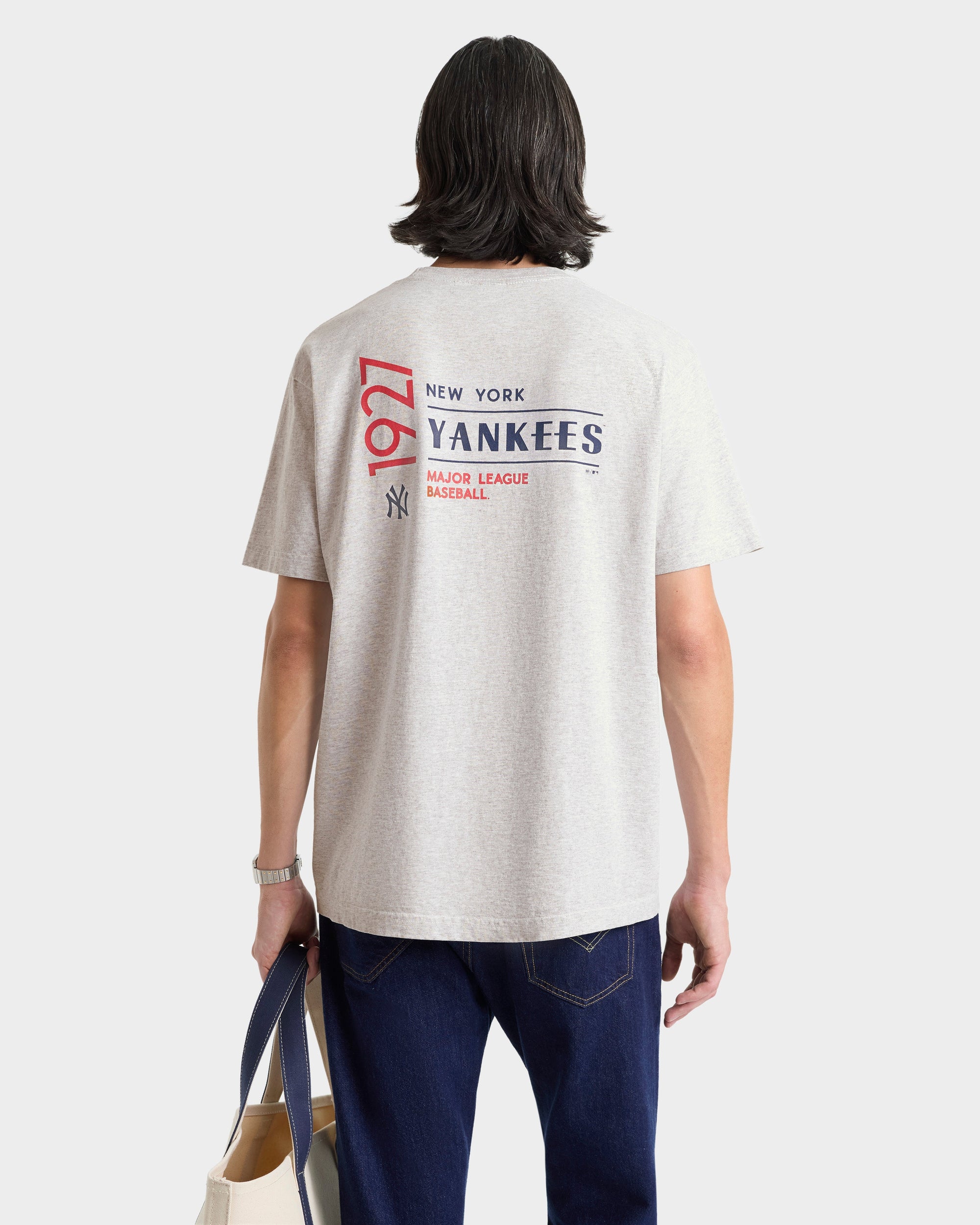 T-shirt Slugger à impression - Heather Gray