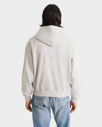 Sweat à capuche zippé Heritage Yankees Serif - Gris chiné/Bleu marine