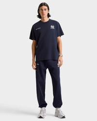 Pantalon de survêtement Heritage Yankees Serif - Bleu marine/Blanc