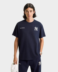 Pantalon de survêtement Heritage Yankees Serif - Bleu marine/Blanc