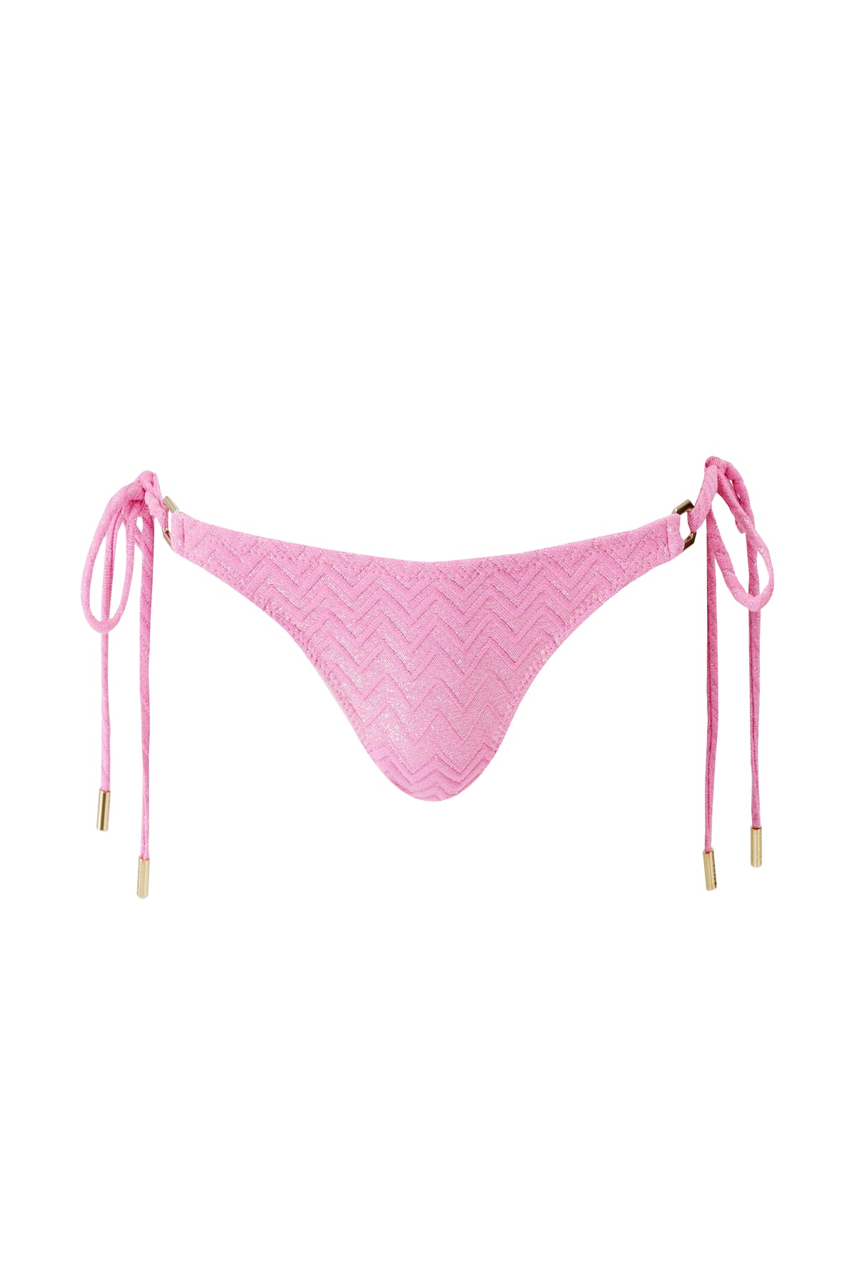 Bas de bikini Maine - Zigzag Pink