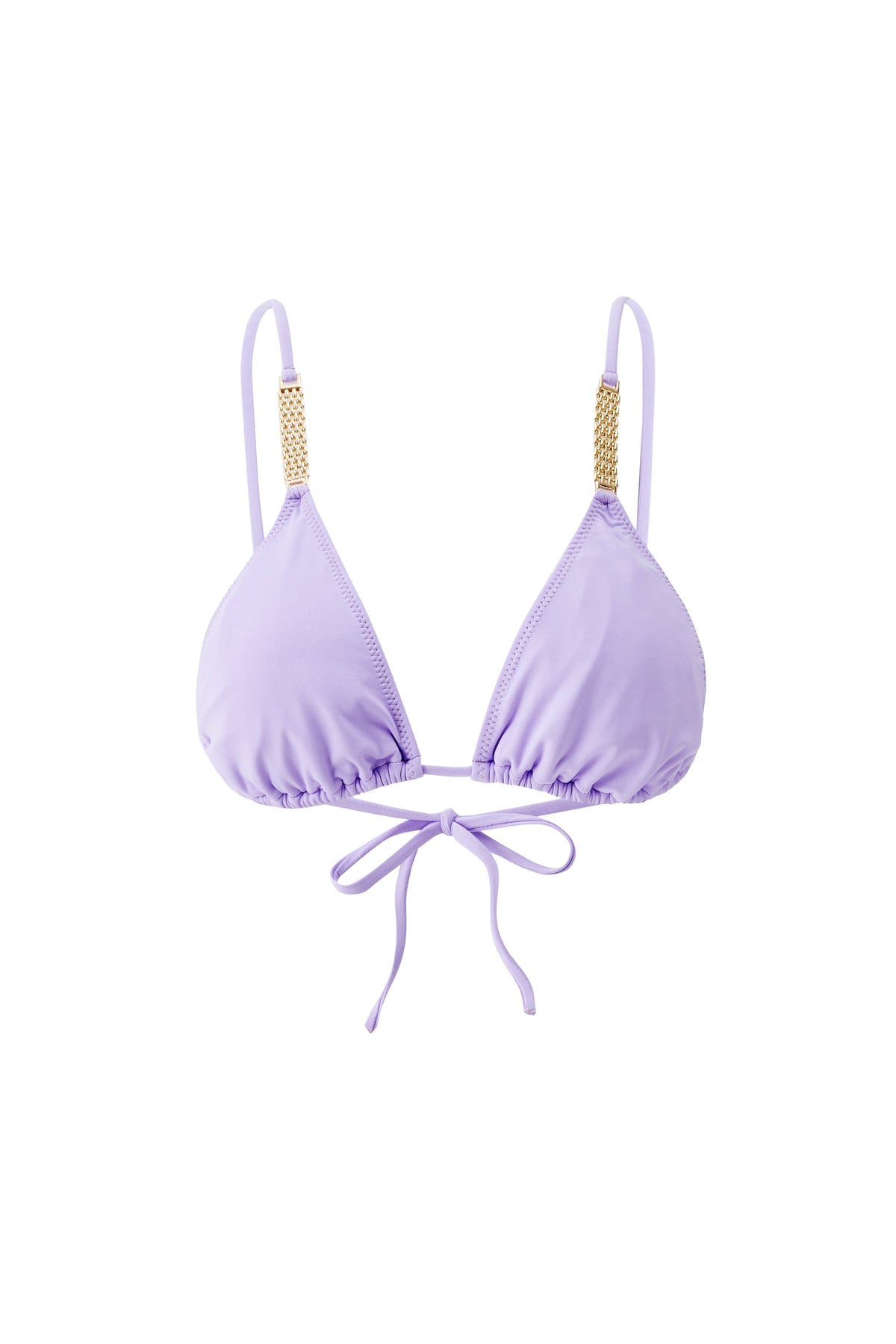 Haut de bikini triangle Maldives - Lavender