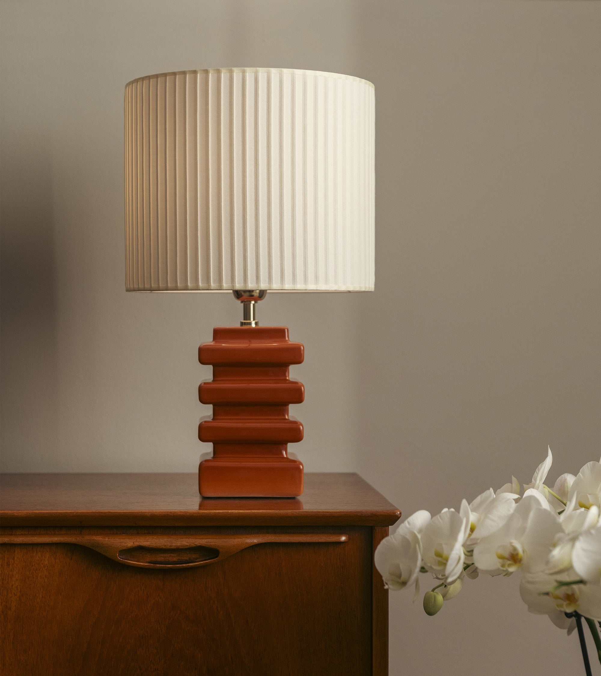 Lampe à poser Marta - Brique