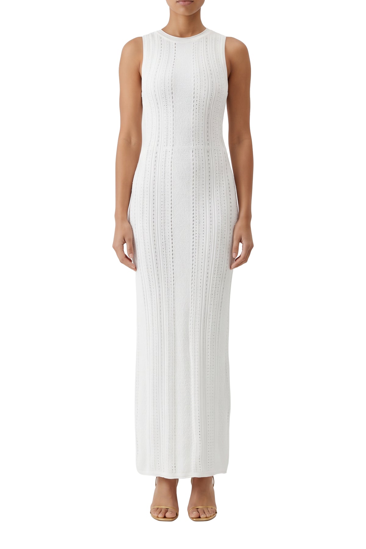 Robe longue Meli - White