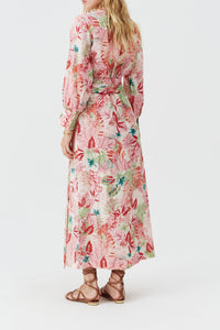 Robe portefeuille Melina - Hawaiian