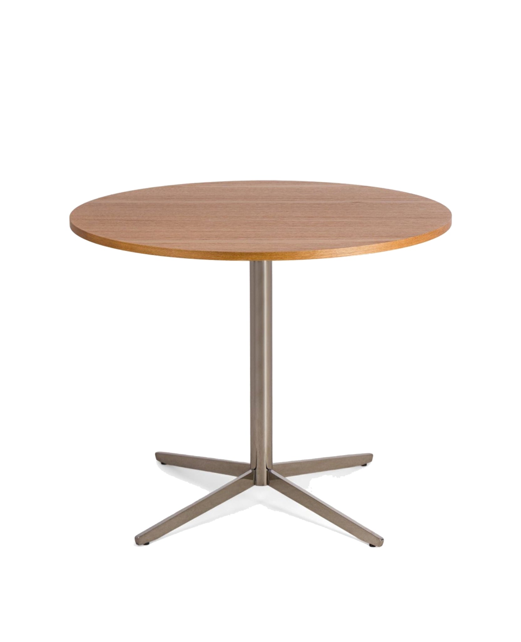 Table de cuisine Amadeo en bois et métal - Iroko