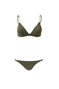 Olive Bas de bikini - Olive