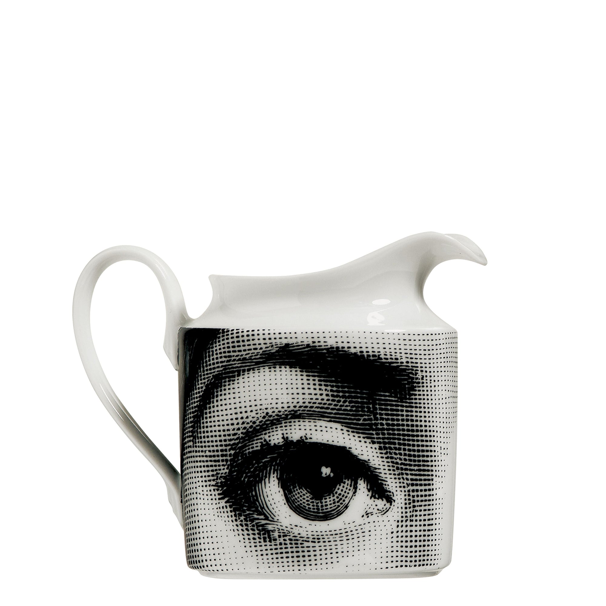 Tema e Variazioni porcelain milk jug - Black & White