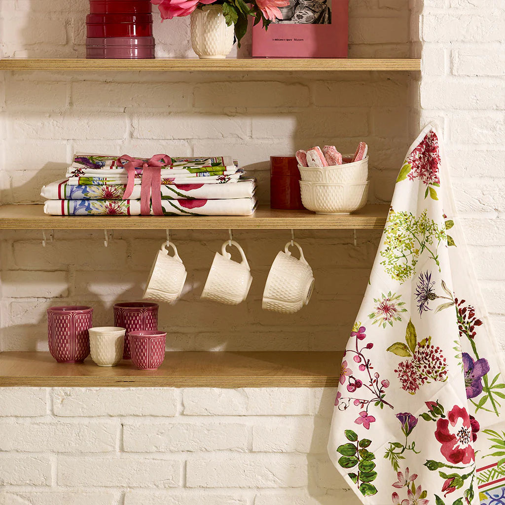 Nappe Millefleurs 170x250cm - Rose