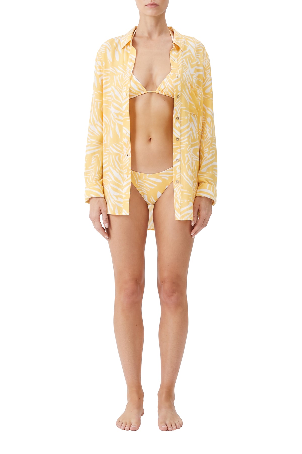 Chemise Millie à boutons - Jungle