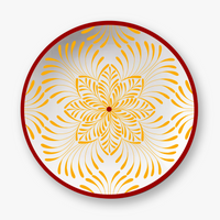 Jaune & Vert Assiettes - Jaune & Vert