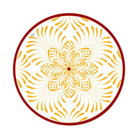 Jaune & Rouge Assiettes - Jaune & Rouge