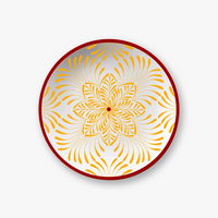 Jaune & Vert Assiettes - Jaune & Vert