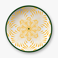 Vert & Jaune Assiettes - Vert & Jaune