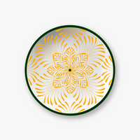 Vert & Jaune Assiettes - Vert & Jaune