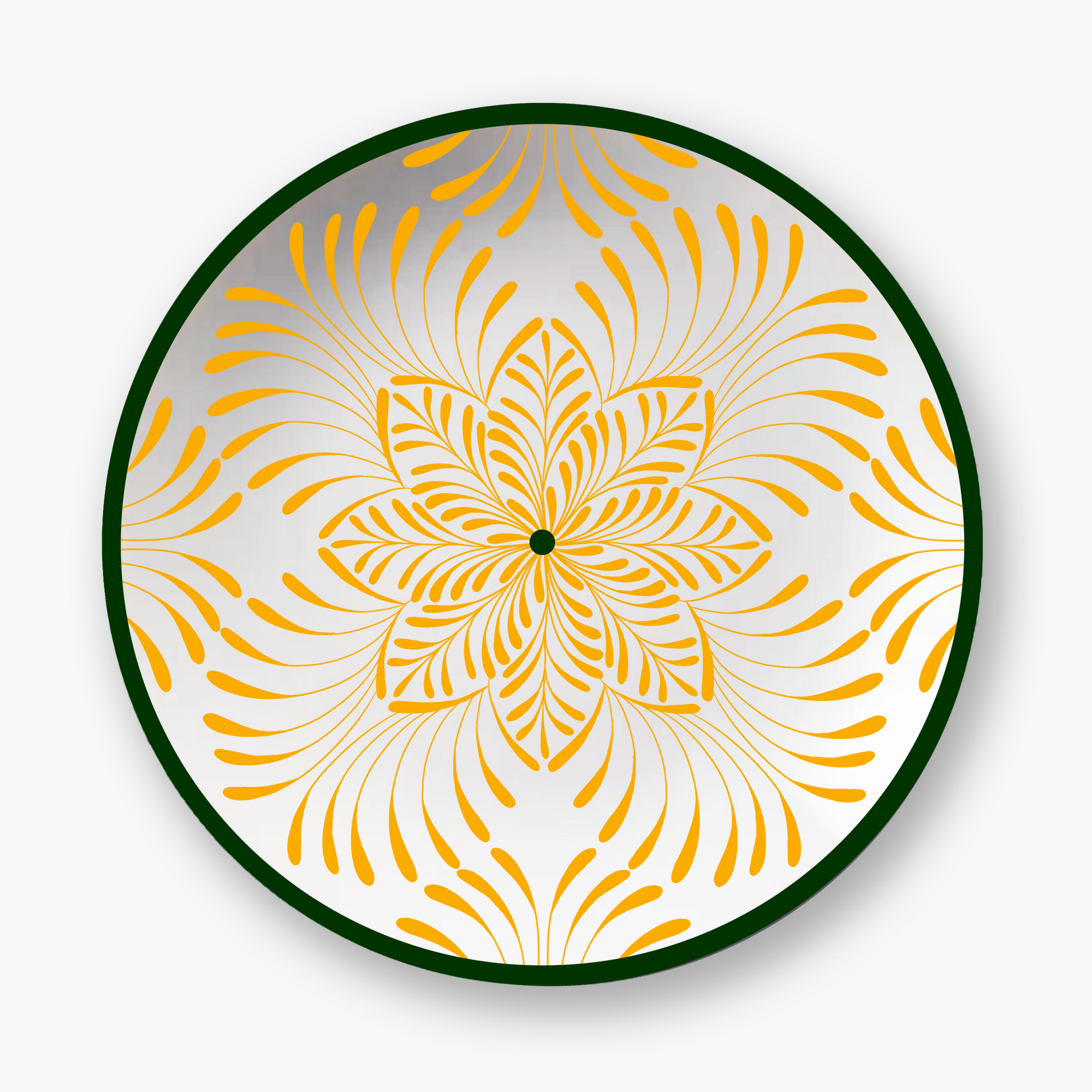 Jaune & Vert Assiettes - Jaune & Vert