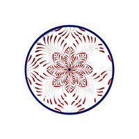 Rouge & Bleu Assiettes - Rouge & Bleu