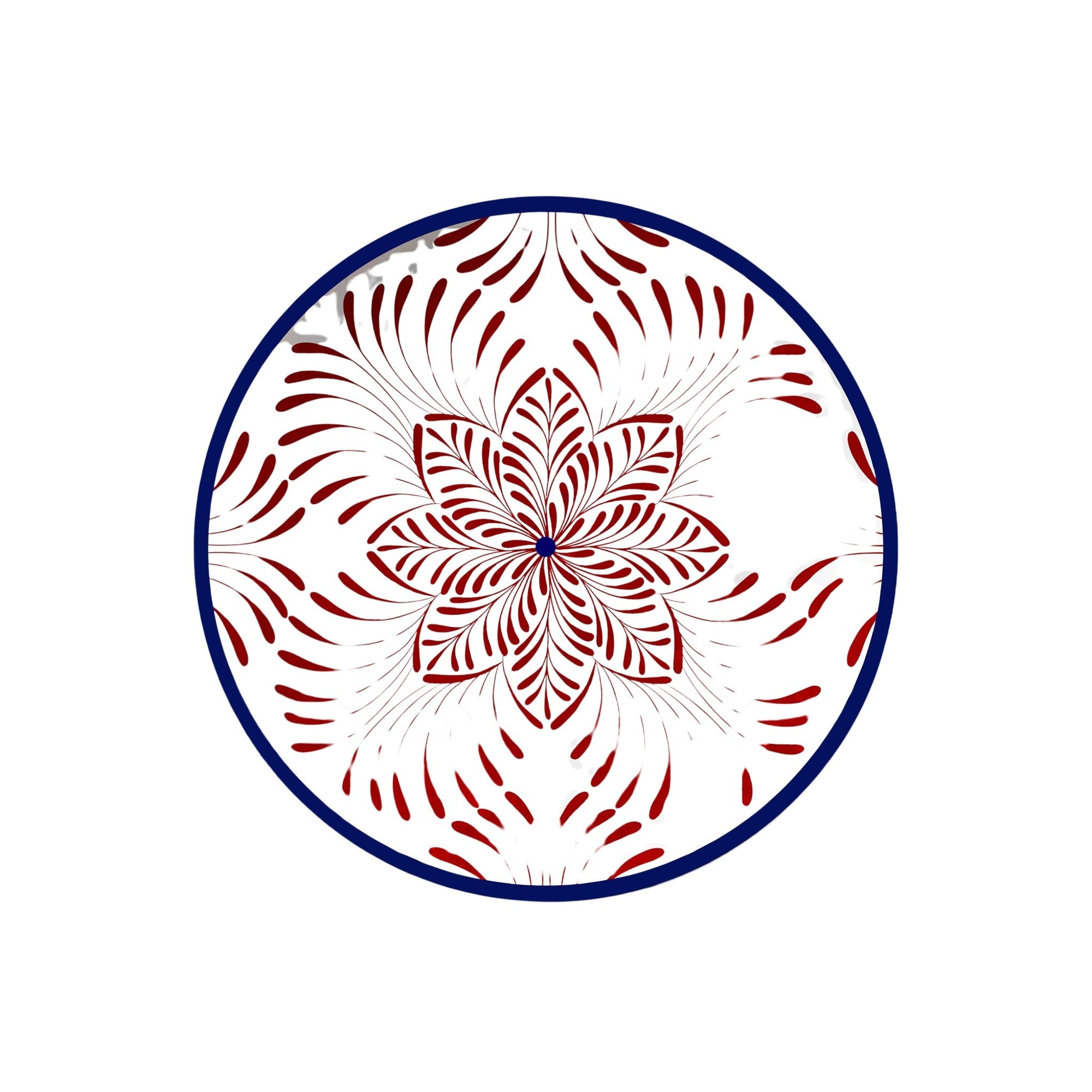 Rouge & Bleu Assiettes - Rouge & Bleu