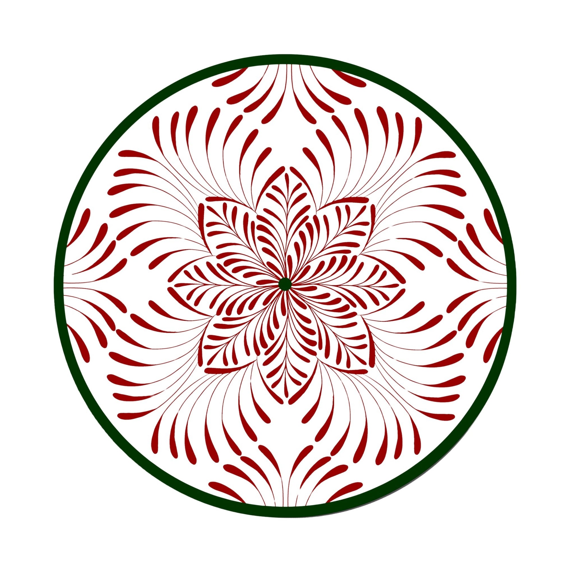 Rouge & Vert Assiettes - Rouge & Vert