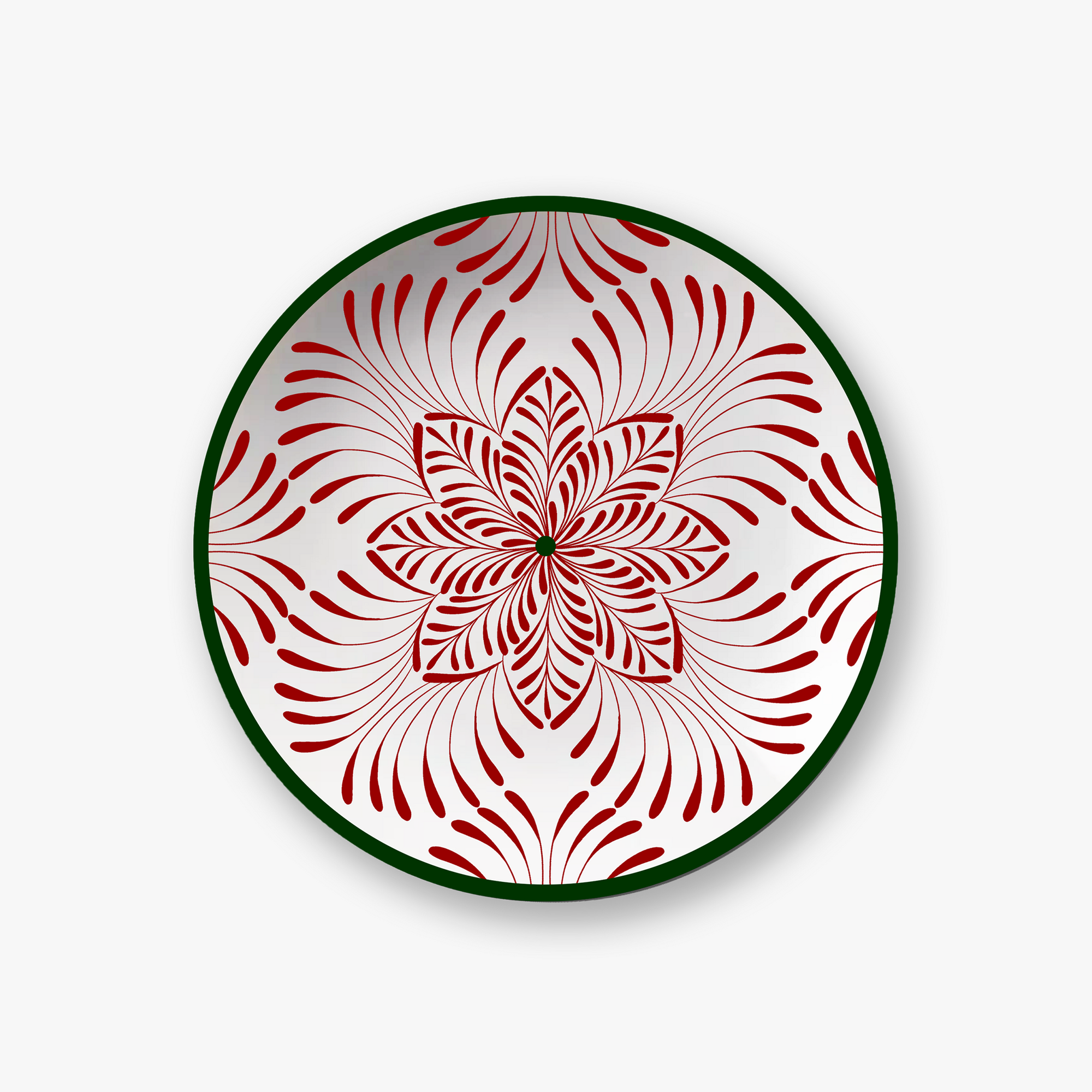 Jaune & Vert Assiettes - Jaune & Vert