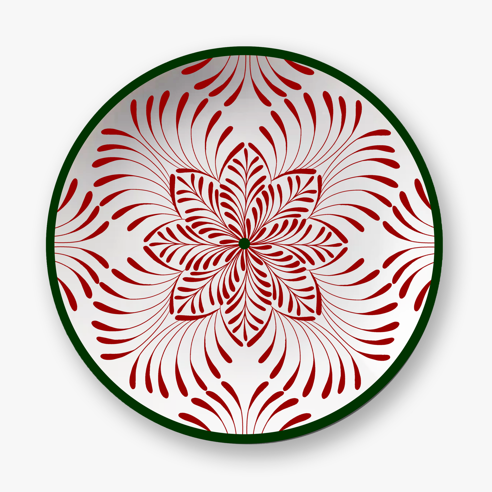 Jaune & Rouge Assiettes - Jaune & Rouge