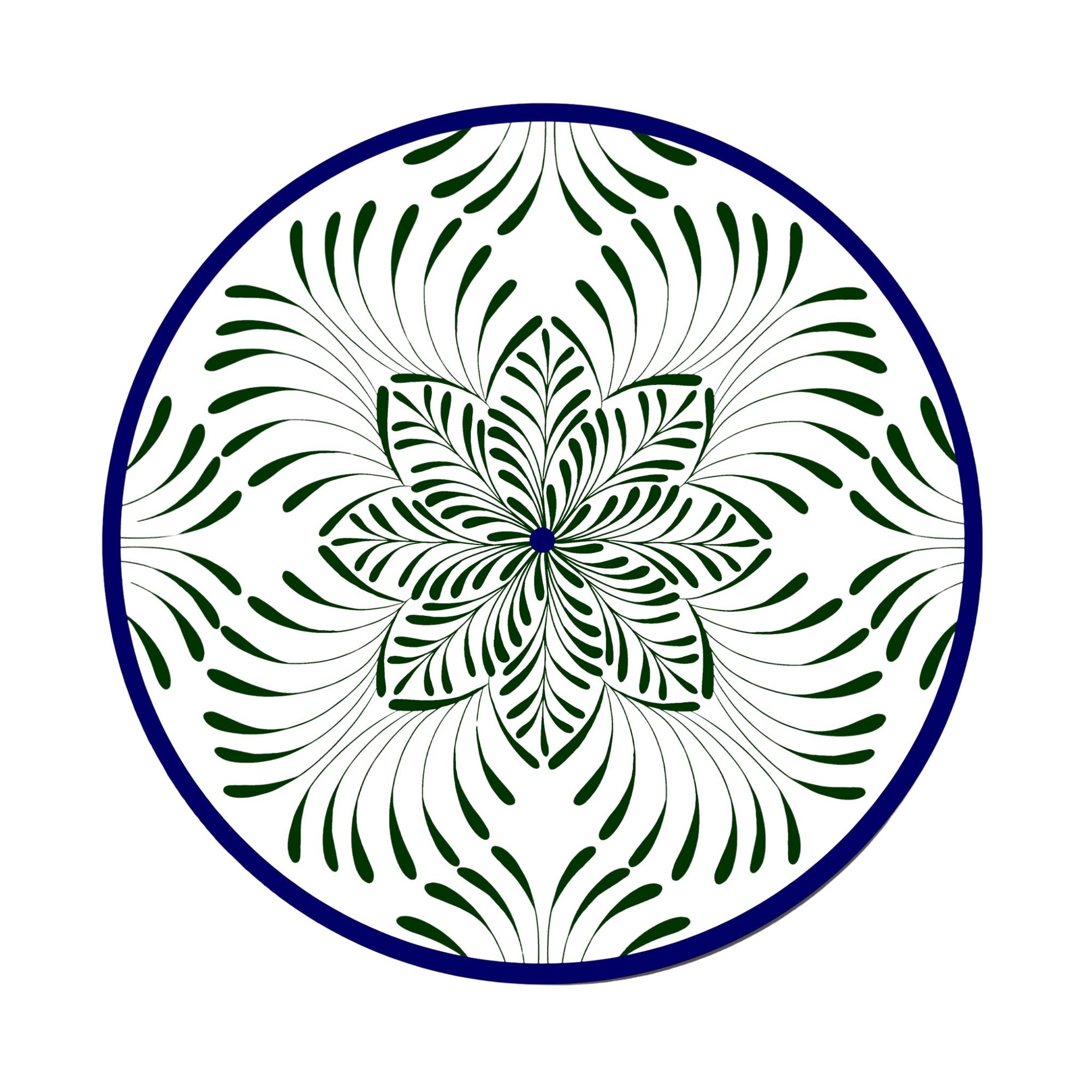 Vert & Bleu Assiettes - Vert & Bleu